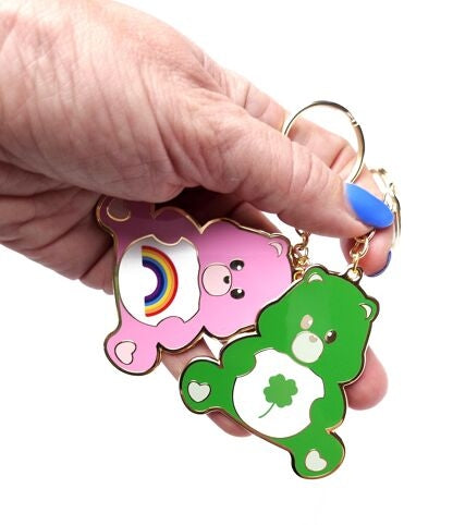 Porte-clés Bonne Chance Care Bear – Bisounours vert porte-bonheur studio inktvis