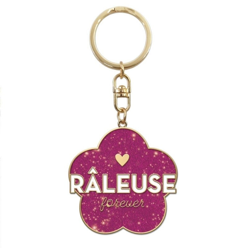 Porte-clés métallique Râleuse – Accessoire cadeau drôle et original | Joy Cadeaux JOY!