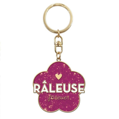 Porte-clés métallique Râleuse – Accessoire cadeau drôle et original | Joy Cadeaux JOY!