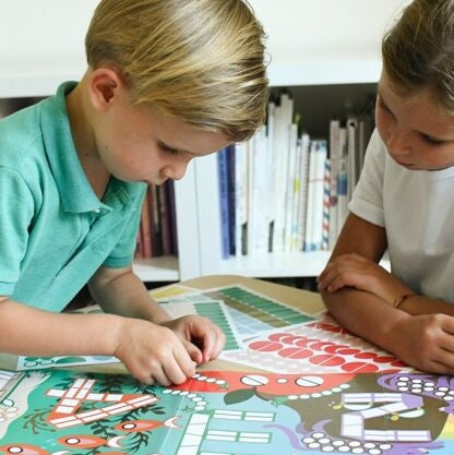Poster créatif chiffres enfant Poppik – 520 stickers – Apprendre à compter de 1 à 10 (3–7 ans) poppik