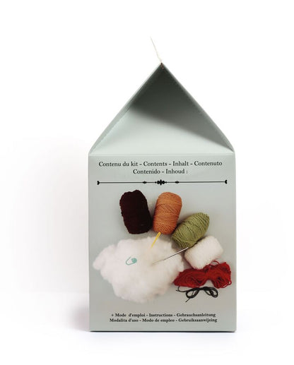 Kit Jolie Poupée à Crocheter Lina – Graine Créative x Ligne Rétro | Amigurumi DIY GRAINE CREATIVE