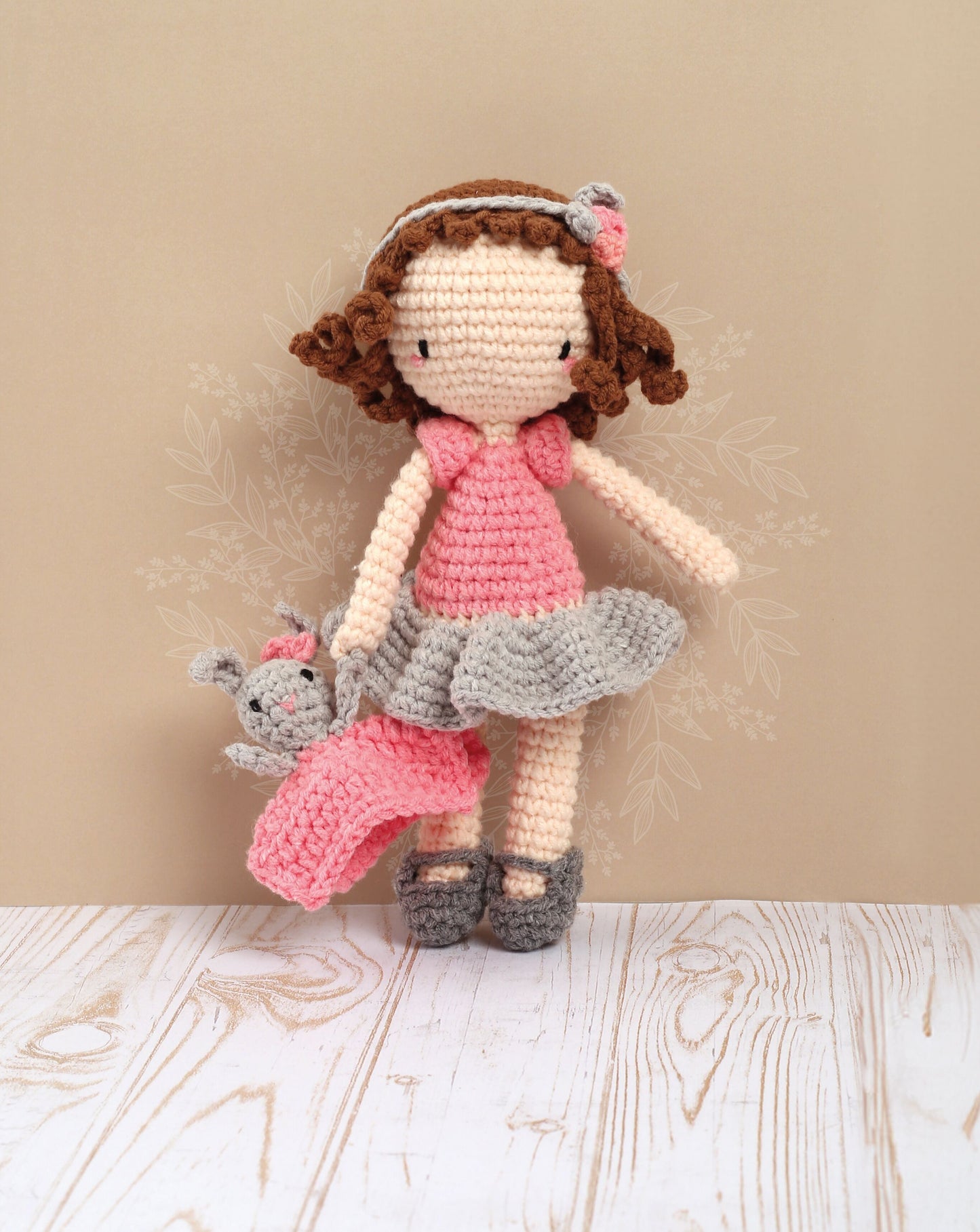 Kit Jolie Poupée à Crocheter Iris – Graine Créative x Ligne Rétro | Amigurumi DIY GRAINE CREATIVE