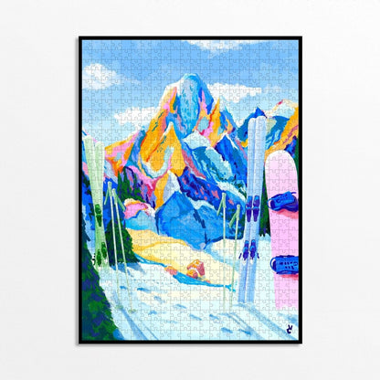 Puzzle 1000 pièces – Snow Must Go On (Piece & Love) | Made in France Piece&Love