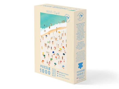 Puzzle Beach Life 1000 Pièces – Melisa Bilgici | Puzzle Adulte Fabriqué en France LA PETITE EPICERIE