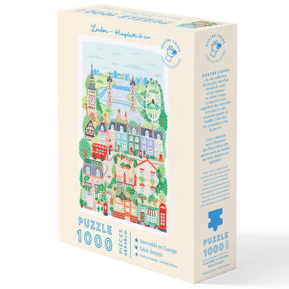 Puzzle London 1000 pièces illustré par Hoglet and Co