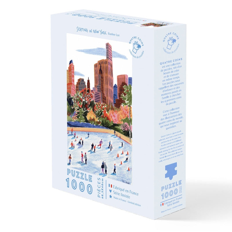 Puzzle Skating in New York 1000 Pièces – Ban Hee | Puzzle Adulte La Petite Épicerie LA PETITE EPICERIE