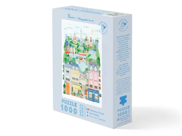 Puzzle 1000 Pièces Paris – Hoglet & Co | Fabriqué en France LA PETITE EPICERIE