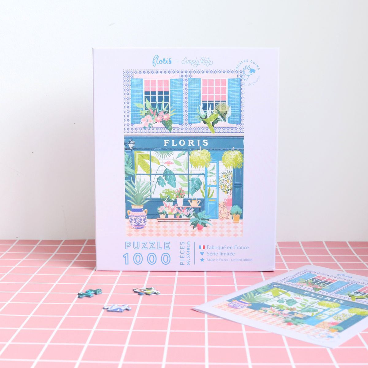 Puzzle Floris 1000 Pièces – Simply Katy | Puzzle Adulte Fabriqué en France LA PETITE EPICERIE