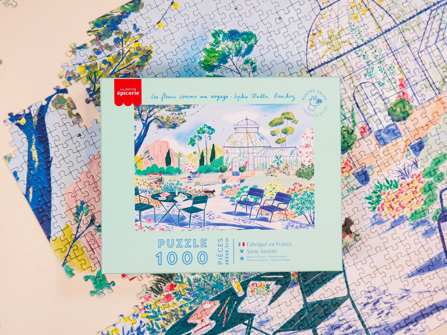 Puzzle 1000 pièces Les fleurs comme un voyage – La Petite Épicerie LA PETITE EPICERIE