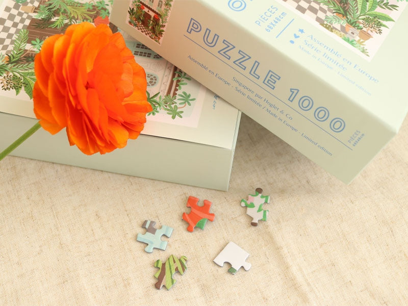 Puzzle 1000 Pièces Singapore – Hoglet & Co | Puzzle Voyage Asie | La Petite Épicerie LA PETITE EPICERIE