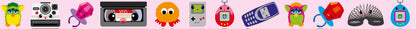 Washi Tape Années 90 Pop Culture – Ruban Adhésif Rétro Kawaii Studio Inktvis B.V.