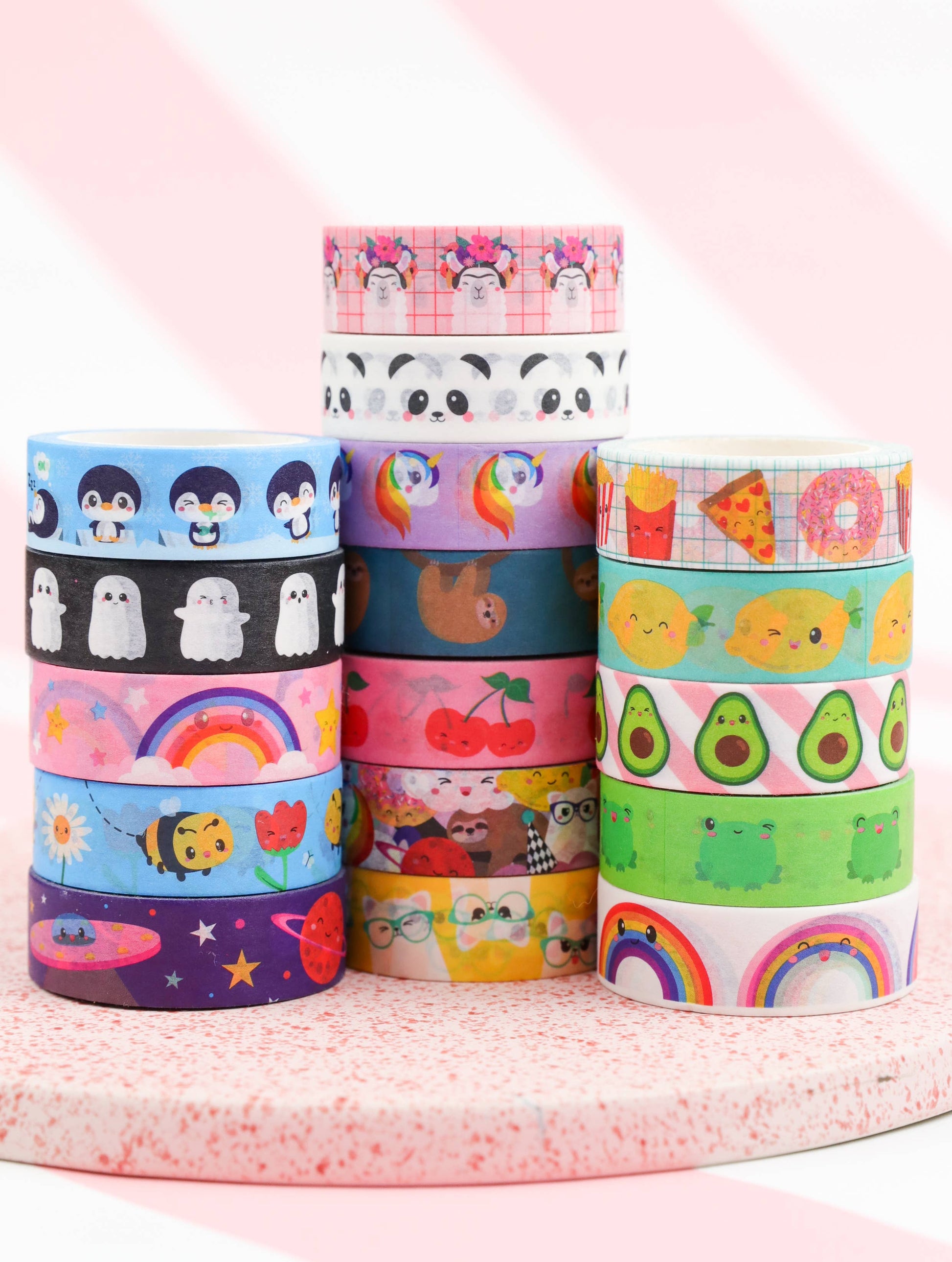 Washi Tape Citron – Ruban Adhésif Décoratif Kawaii & Bullet Journal Studio Inktvis B.V.