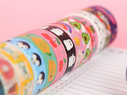 Washi Tape Avocat – Ruban Adhésif Kawaii Bullet Journal Studio Inktvis B.V.