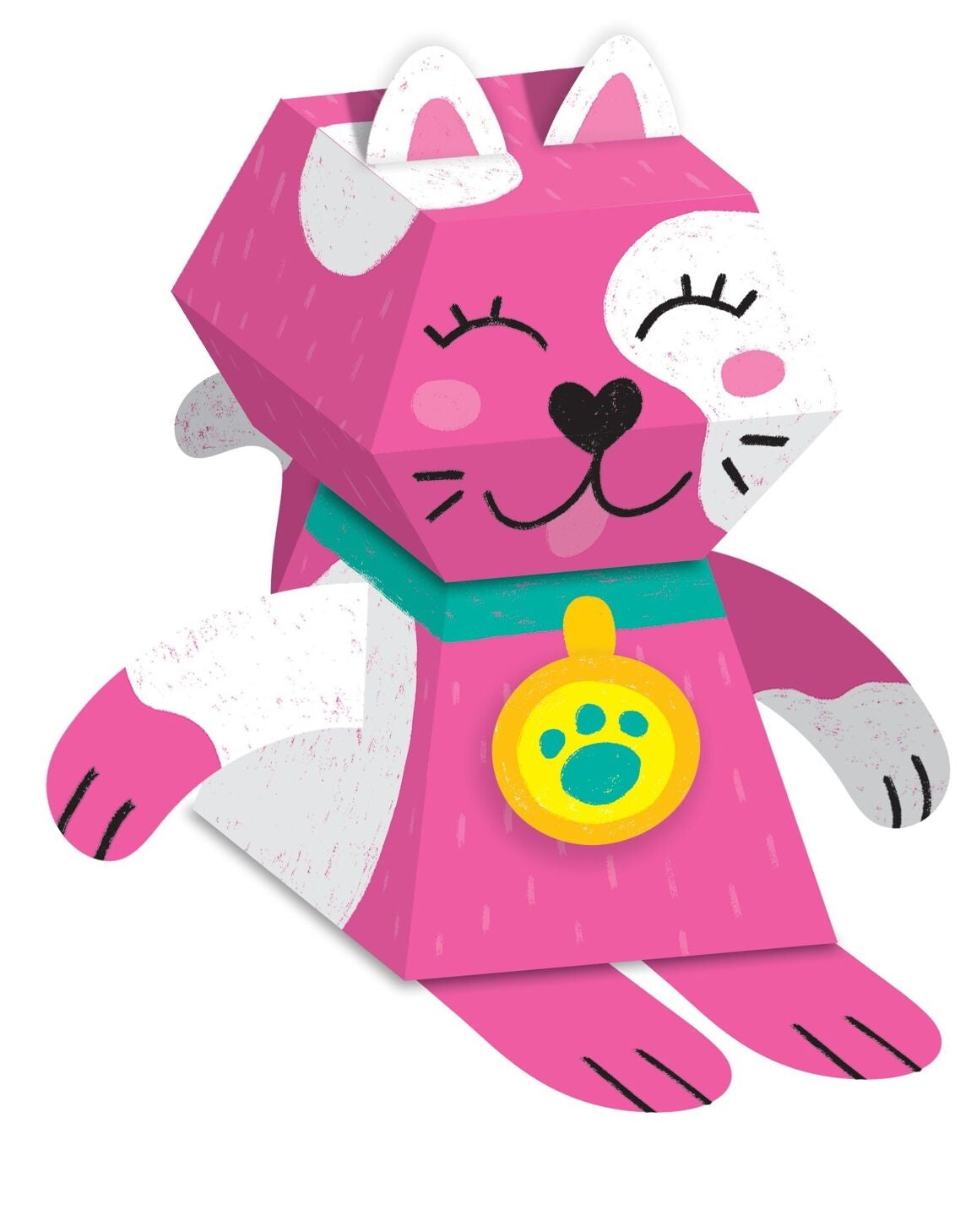 SO KAWAII ! – Pochette créative 3 animaux en papier – Activité manuelle enfant dès 6 ans – Les Ateliers OMY x Gallimard Jeunesse les Ateliers OMY & Gallimard Jeunesse