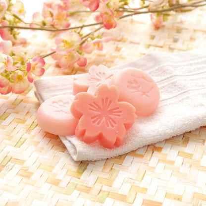 Kit DIY 4 Savons Fleur de Cerisier – Atelier Savons Sakura à Fabriquer GRAINE CREATIVE