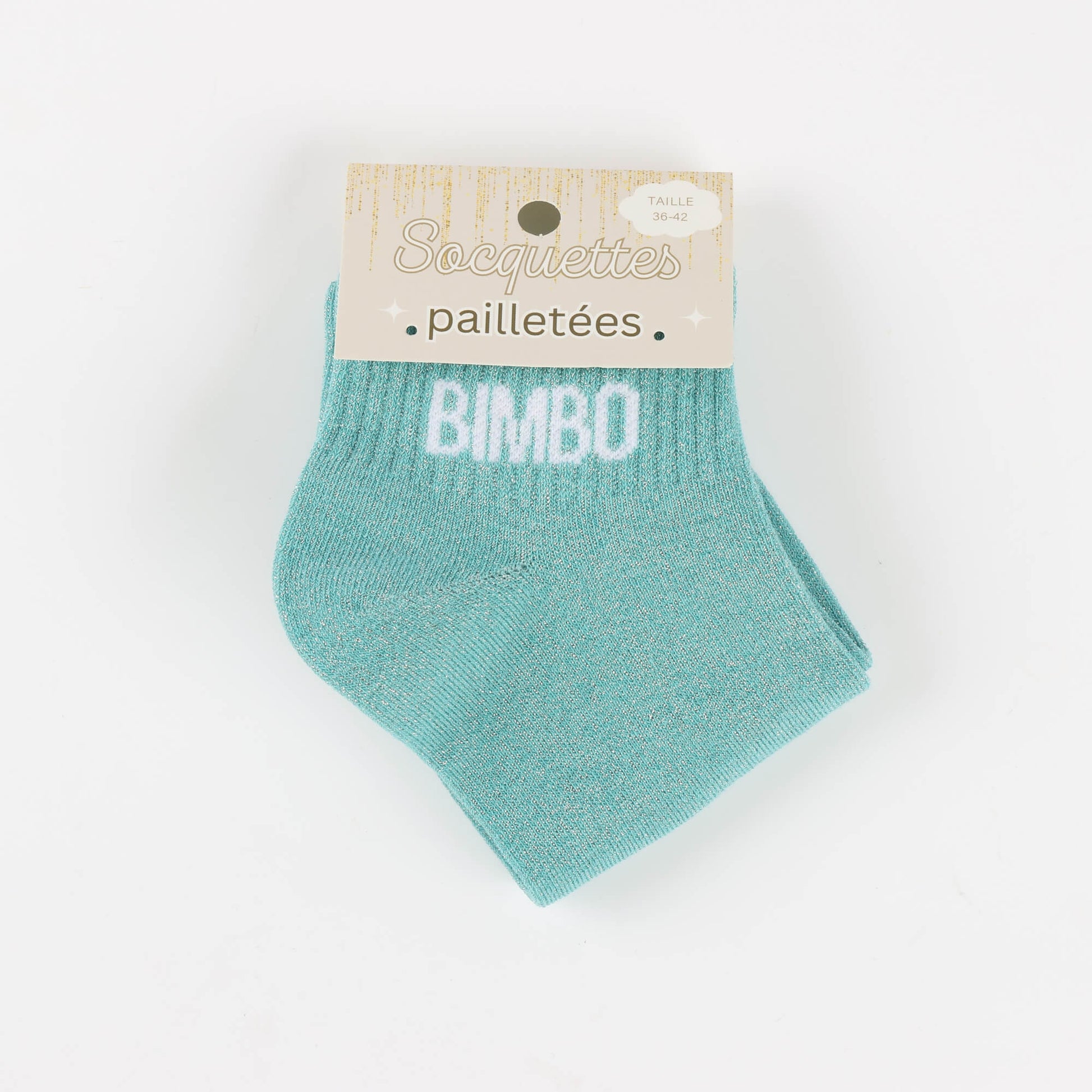 socquettes bimbo femme 36 42 paillettes