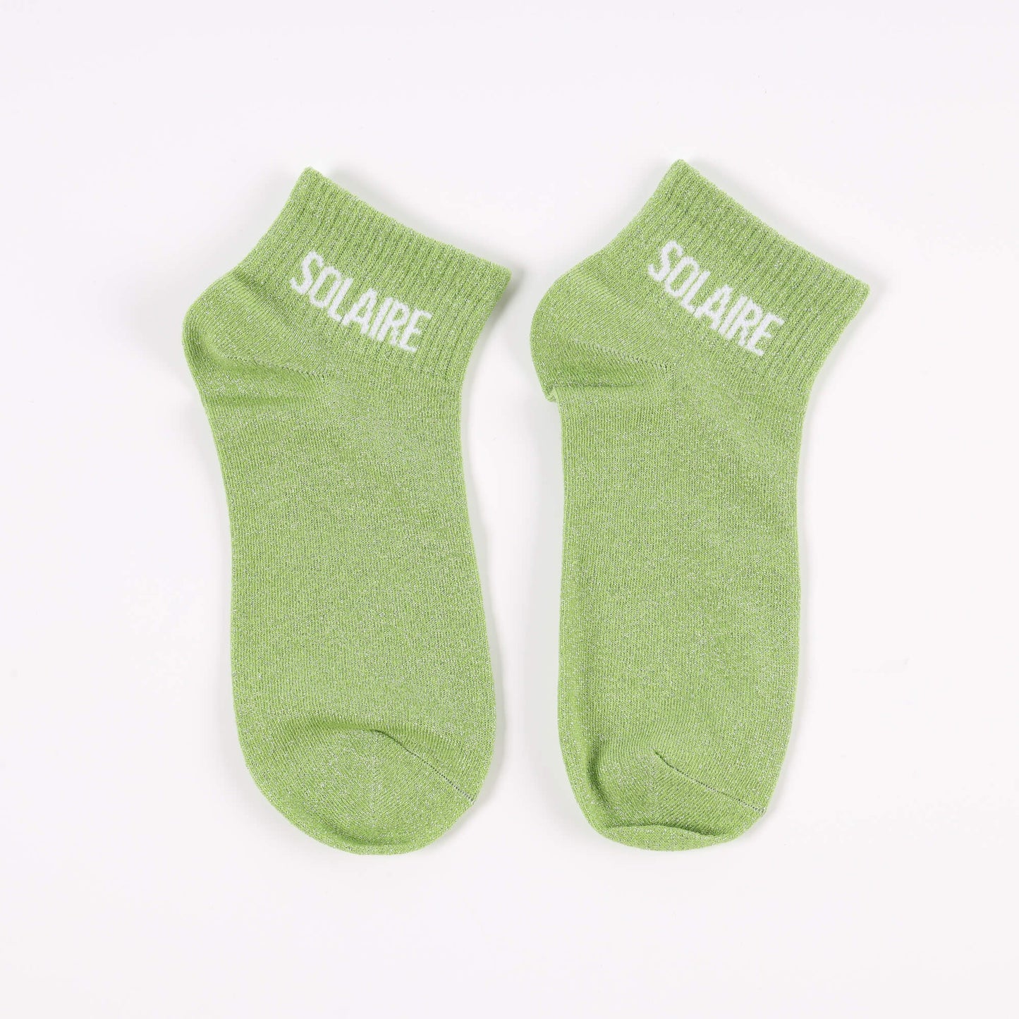 Socquettes à Paillettes SOLAIRE – Message Lumineux & Positif (36-42) JOY!