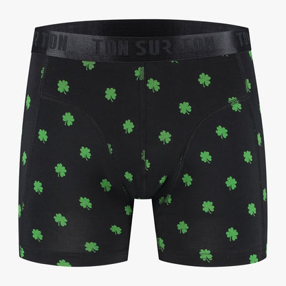 Get Lucky – Coffret homme boxer & chaussettes assortis – Coton bio GOTS Ton sur Ton