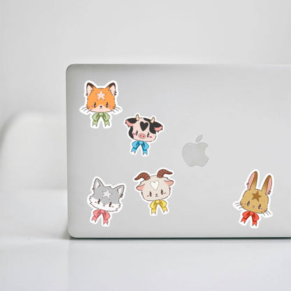 Mystery Sticker Série 2 – Sticker Kawaii Animaux Mystère à Collectionner Liviaa.studio