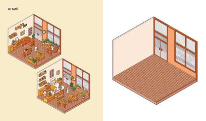 Ma Déco Cosy – Stickers Thérapie | +500 stickers repositionnables & 8 univers cosy Editions Marabout