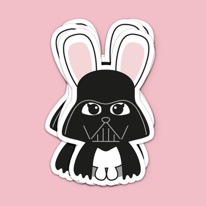 Sticker Star Wars Darth Bunny – Sticker Kawaii Dark Vador Lapin Studio Inktvis B.V.