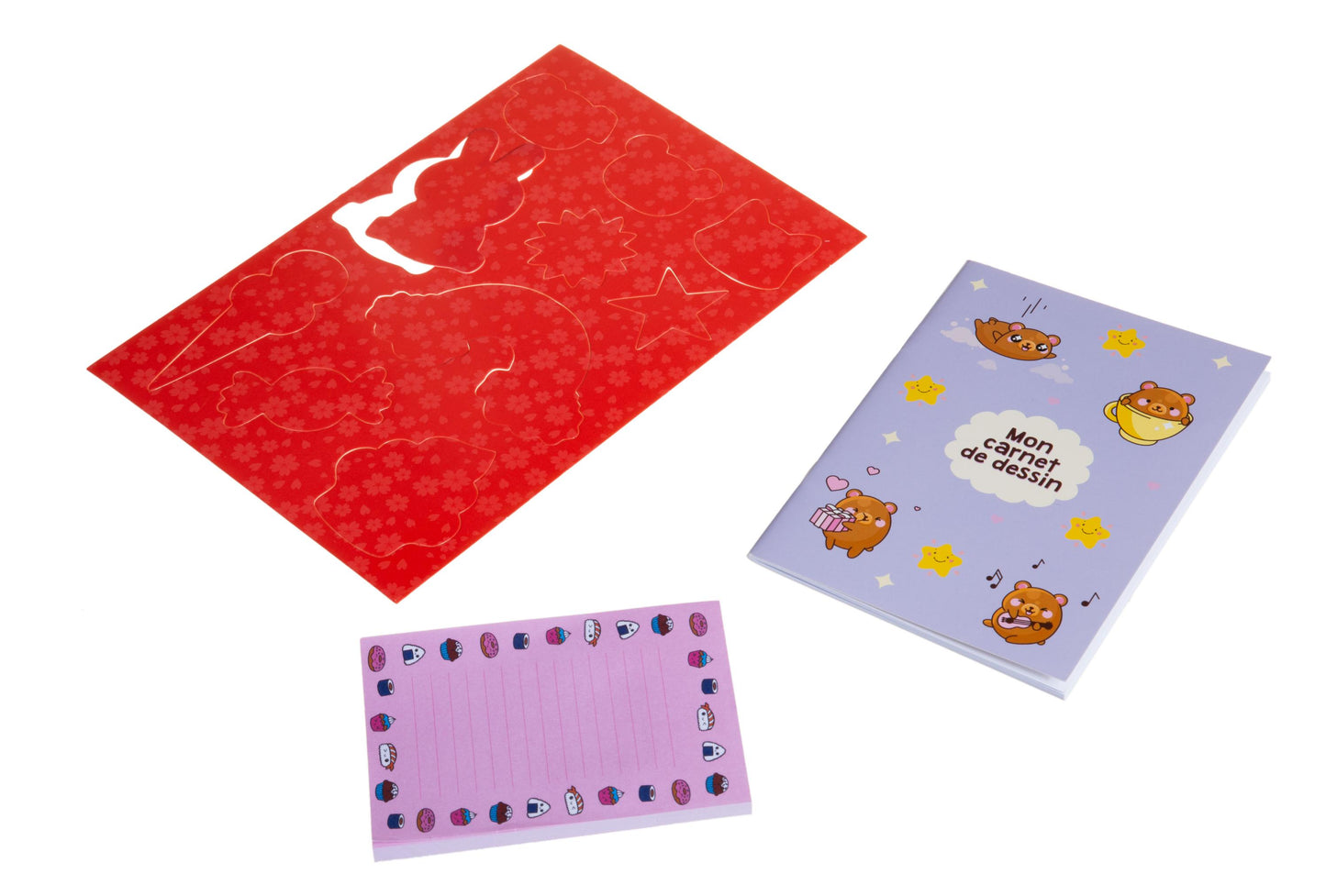 Planches de stickers kawaii pour personnaliser les créations