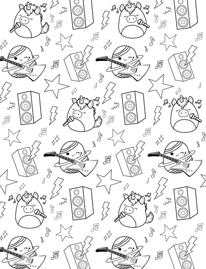 Plus de 45 stickers officiels Squishmallows