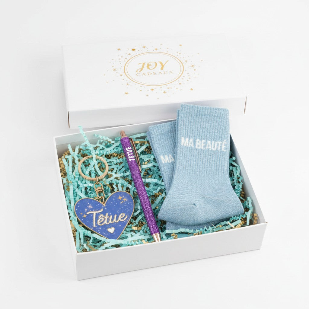 Stylo à paillettes Têtue – Stylo fantaisie humour | Joy Cadeaux JOY!