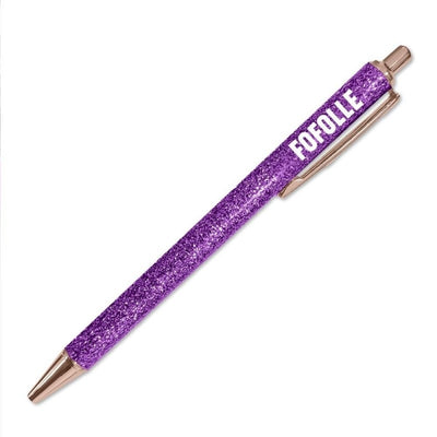 Stylo pailleté Fofolle – Stylo brillant cadeau fun femme JOY!