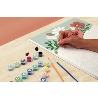 Activité relaxante de peinture par numéros pour adulte