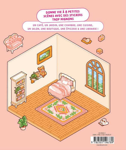 Ma Déco Cosy – Stickers Thérapie | +500 stickers repositionnables & 8 univers cosy Editions Marabout