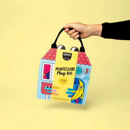 OMY – Valisette d’activités Montessori “My Day” – 10 activités éducatives dès 3 ans omy