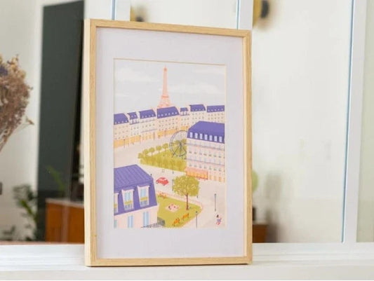 Coffret Peinture au Numéro – Un Printemps à Paris | Petit Pinceau x Mabel Sorrentino LA PETITE EPICERIE