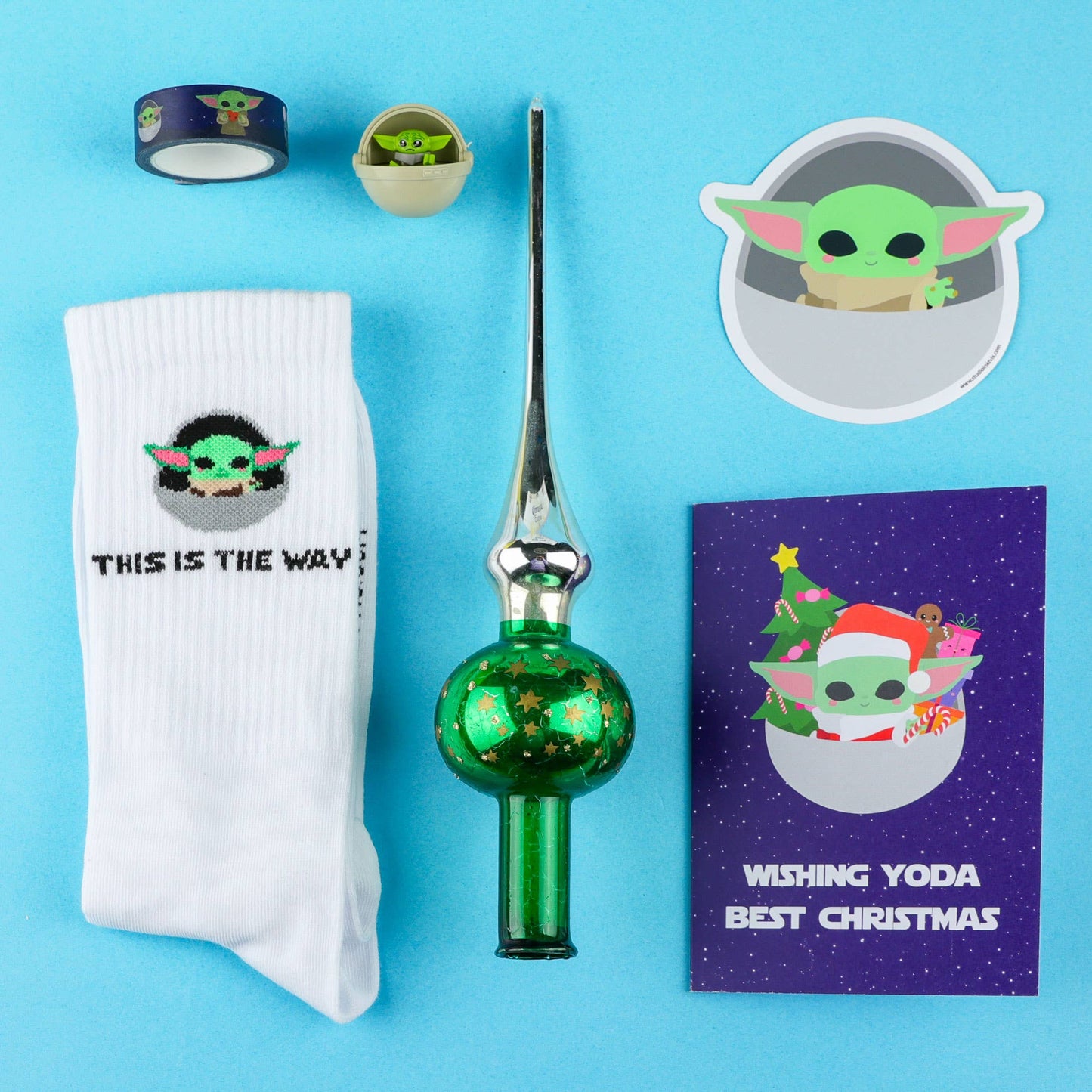 Washi Tape Baby Yoda Grogu Mandalorian – Ruban Adhésif Star Wars Studio Inktvis B.V.