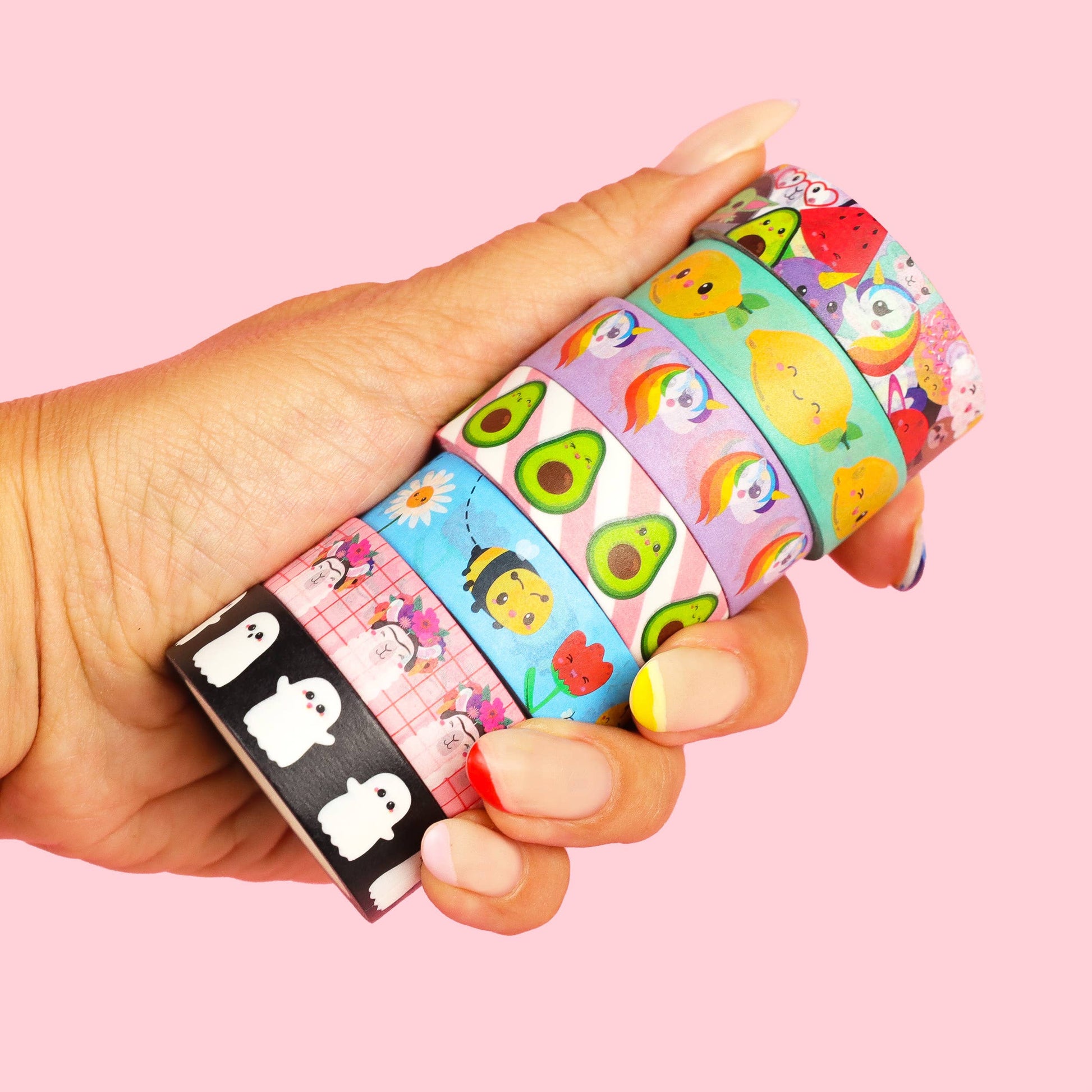 Washi Tape Avocat – Ruban Adhésif Kawaii Bullet Journal Studio Inktvis B.V.