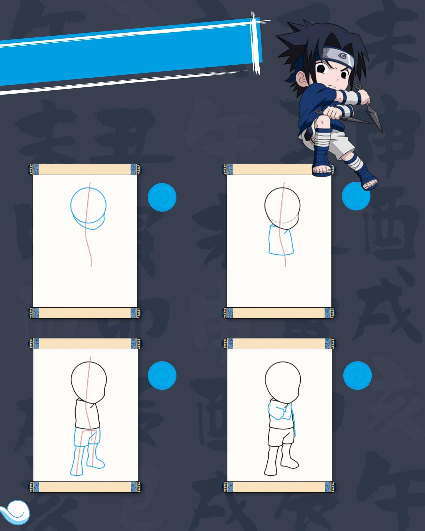 Apprends à Dessiner Naruto – Chibis Vol. 2 | Livre de Dessin Manga Officiel