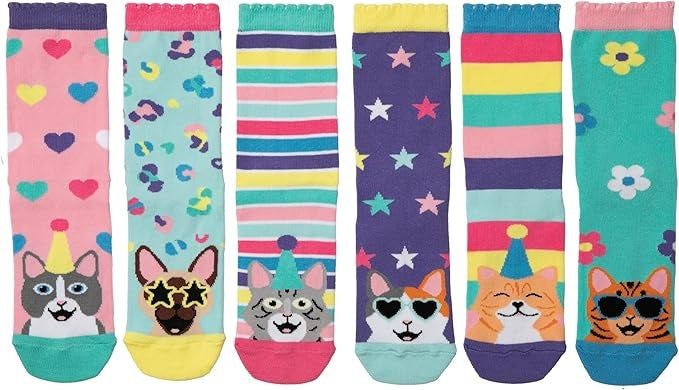 KITTEN HEELS – Coffret 6 Chaussettes Dépareillées | United Oddsocks | Taille 37-42 United Oddsocks