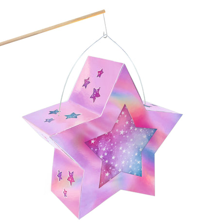 Kit de fabrication de lanternes roses Twinkle Star URSUS®