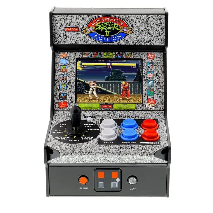 CONSOLE DE JEU - MINI STATION ARCADE – STREET FIGHTER II™ reset club