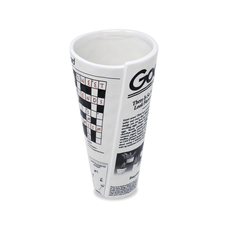 Vase, Zeitung