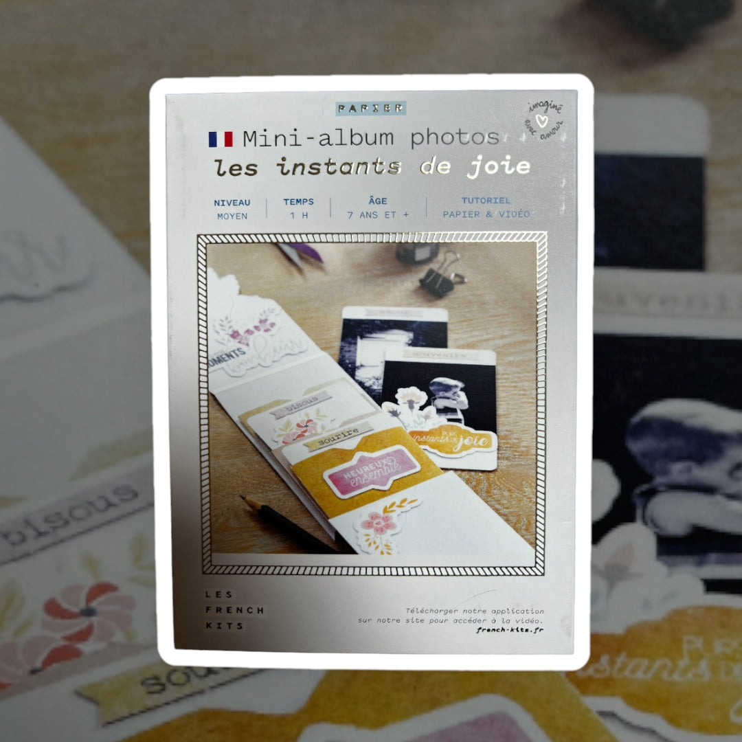 French'Kits - Mini-Albums photos - Instant de Joie French´Kits