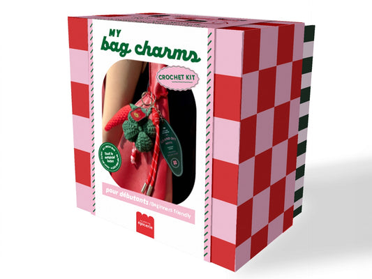 Kit crochet pour débutant – Bag Charms “Lucky Pepper” LA PETITE EPICERIE