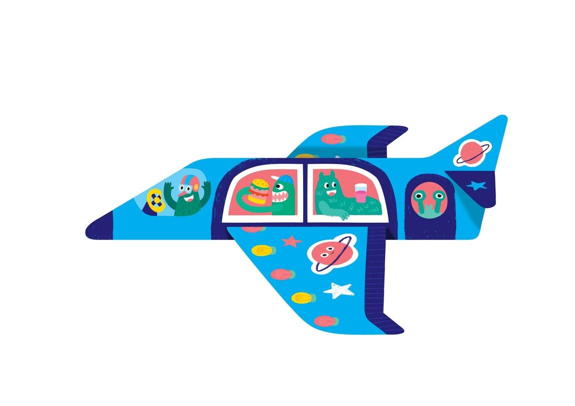 1, 2, 3 GO ! – Box créative 6 engins volants à assembler dès 6 ans | OMY x Gallimard les Ateliers OMY & Gallimard Jeunesse