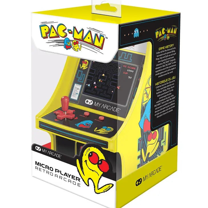 CONSOLE DE JEU - MINI ARCADE COLLECTIONNABLE – PAC MAN™ reset club