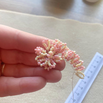 Perlenblumen-Kit - Pfingstrose. Eine kreative Geschenkidee.