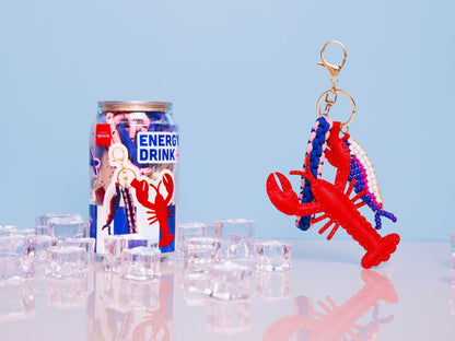 Kit Canette Pshiiit Energy Drink – Kit DIY Bag Charm Homard Pop