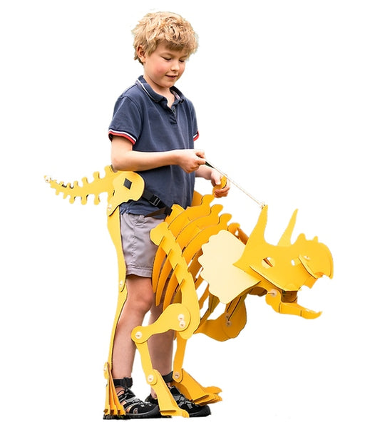 Jouet pour enfants, dinosaure de construction portable Triceratops Dinosuit Dinosuit