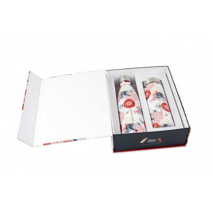 Coffret Cadeau japan 1 bouteille 500 ml et 1 theiere 350ml Yoko Design