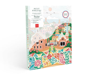 Coffret peinture au numéro - Barcelona par DazlStudio LA PETITE EPICERIE