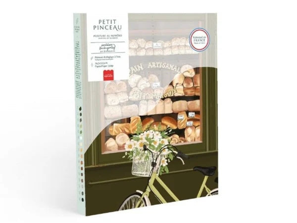 Coffret peinture au numéro - Boulangeries Parisiennes par Ananya Bhandari LA PETITE EPICERIE